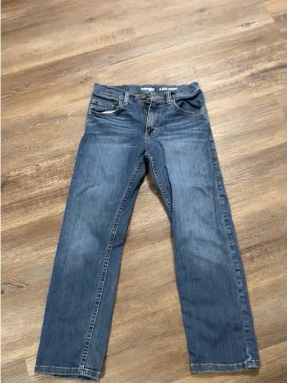 Wrangler Kids Regular Jeans — Blue Denim